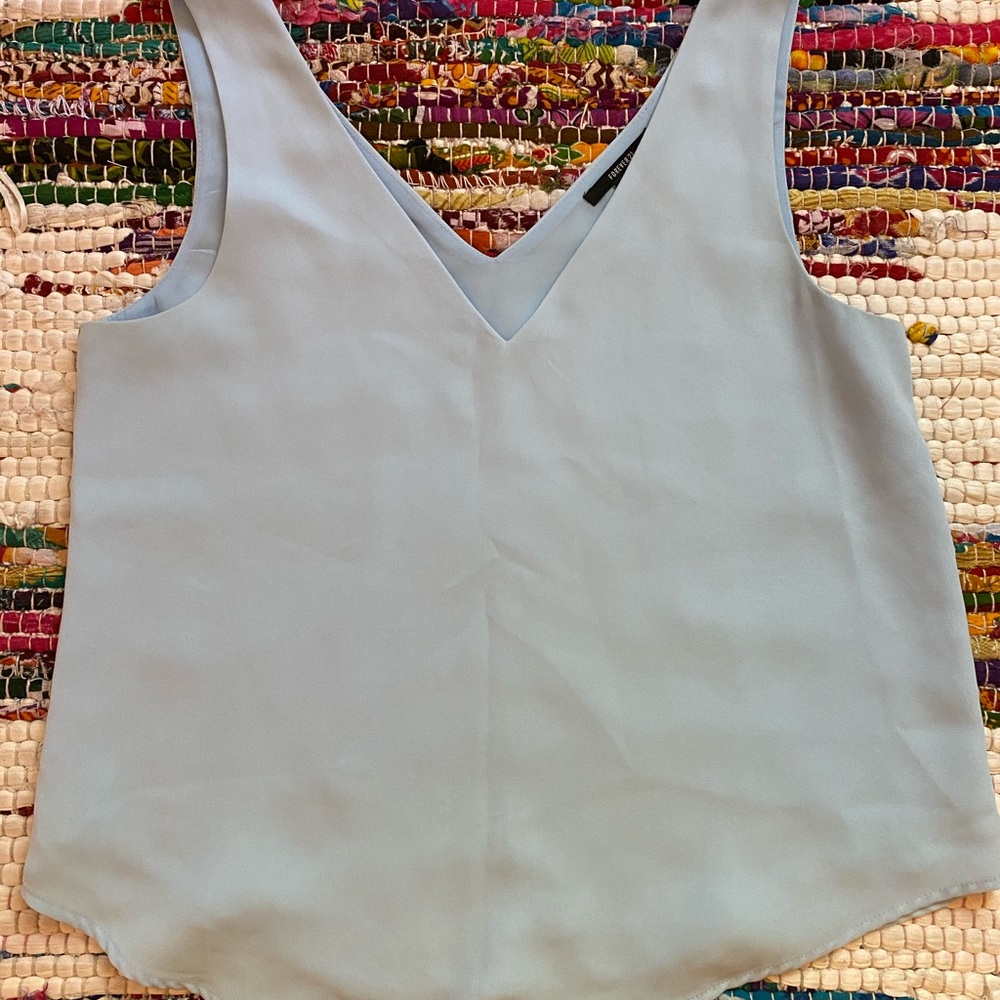 Baby blue blouse